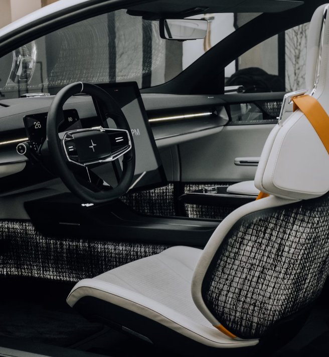 Image of the interior of a car.